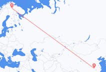 出发地 中国出发地 武汉市目的地 芬兰伊瓦洛的航班