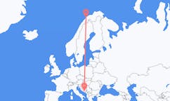 Flyrejser fra Mostar, Bosnien-Hercegovina til Tromsö, Norge