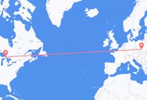 Flights from Sault Ste. Marie, Canada to Katowice, Poland
