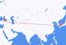 Flights from Takamatsu, Japan to Sivas, Turkey