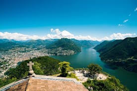 Lugano Region Geleide excursie van Lugano naar Monte San Salvatore met de kabelbaan