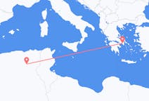 Flyreiser fra Biskra, til Athen