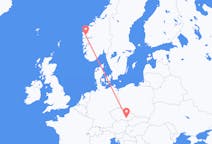 Flights from Førde, Norway to Brno, Czechia