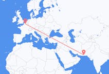 Flyg från Turbat, Pakistan till Lille, Frankrike