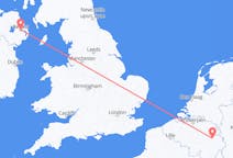 Flights from Liège, Belgium to Belfast, the United Kingdom