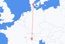 Flyrejser fra Sønderborg, Danmark til Milano, Italien