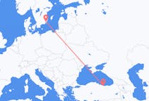 Flights from Kalmar, Sweden to Giresun, Turkey