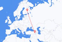 Flights from Van, Turkey to Joensuu, Finland