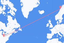 Flights from Cincinnati to Bodø