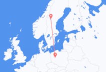 Fly fra Poznań til Östersund