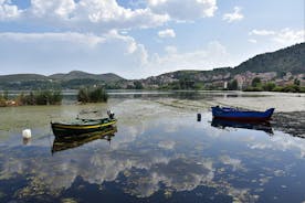 Albanien och Grekland på en dag från Ohrid