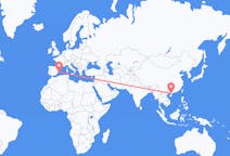 Flights from Zhanjiang, China to Ibiza, Spain