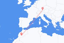 Flyreiser fra Quarzazate, Marokko til München, Tyskland