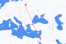 Flyreiser fra Akaba, Jordan til Lublin, Polen