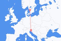 Flights from Pula, Croatia to Halmstad, Sweden