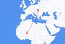 Flyreiser fra Niamey, Niger til Arad, Romania