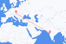 Flights from Nashik to Vienna