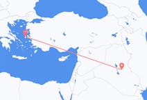 Vols de Bagdad, Irak pour Chios, Grèce