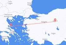 터키 앙카라에서 출발해 그리스 스키아토스로(으)로 가는 항공편