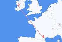 Flyg från Shannon, Irland till Carcassonne, Frankrike