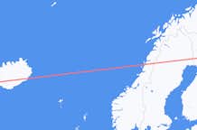 Vluchten van Rovaniemi, Finland naar Reykjavík, IJsland