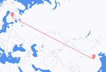 Flights from Zhengzhou to Kuopio