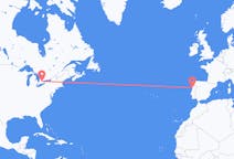 加拿大出发地 滑鐵盧飞往加拿大目的地 波爾圖的航班