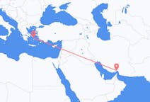 เที่ยวบิน จาก แบนแดร์แอบบอส, อิหร่าน ไปยัง มิโคนอส, กรีซ