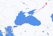 Vols depuis la ville de Volgograd vers la ville d'Athènes