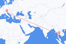 Flyreiser fra Pattaya, til Venezia