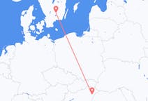 Flyg från Debrecen, Ungern till Växjö, Sverige