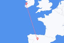 Flights from Valladolid, Spain to County Kerry, Ireland