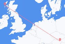 Flights from Benbecula, the United Kingdom to Vienna, Austria