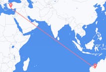 Vols de Newman, Australie pour Antalya, Turquie