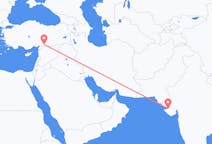Flyreiser fra Jamnagar, India, til Gaziantep, India