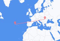 Flights from Corvo Island, Portugal to Târgu Mureș, Romania