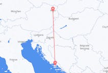 Flights from Brač, Croatia to Vienna, Austria