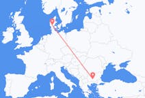 Flights from Plovdiv in Bulgaria to Billund in Denmark