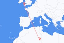 Flights from Illizi, Algeria to Newquay, the United Kingdom