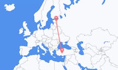 出发地 爱沙尼亚塔尔图目的地 土耳其科尼亞的航班