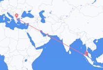 Flüge von Medan, Indonesien nach Thessaloniki, Griechenland