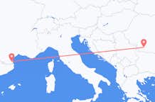 Flyrejser fra Perpignan, Frankrig til Craiova, Rumænien