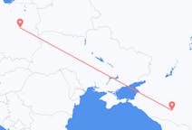 Flyg från Mineralnye Vody, Ryssland till Warszawa, Polen