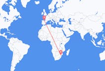 Flyrejser fra Skukuza, Sydafrika til Santander, Spanien
