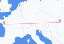 Flyreiser fra Satu Mare, Romania til Nantes, Frankrike