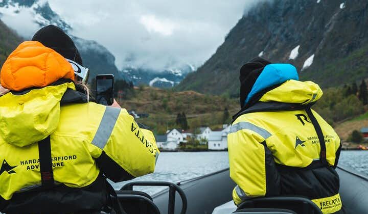 Exclusive Hardangerfjord private RIB tour from Rosendal