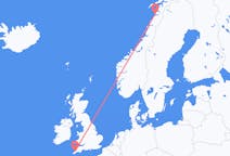 Flights from Bodø, Norway to Newquay, the United Kingdom