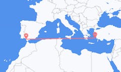 Flights from Leros, Greece to Jerez de la Frontera, Spain