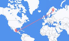 Flyrejser fra Puerto Escondido, Oaxaca, Mexico til Kajaani, Finland