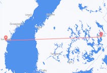 Flights from Joensuu, Finland to Sundsvall, Sweden